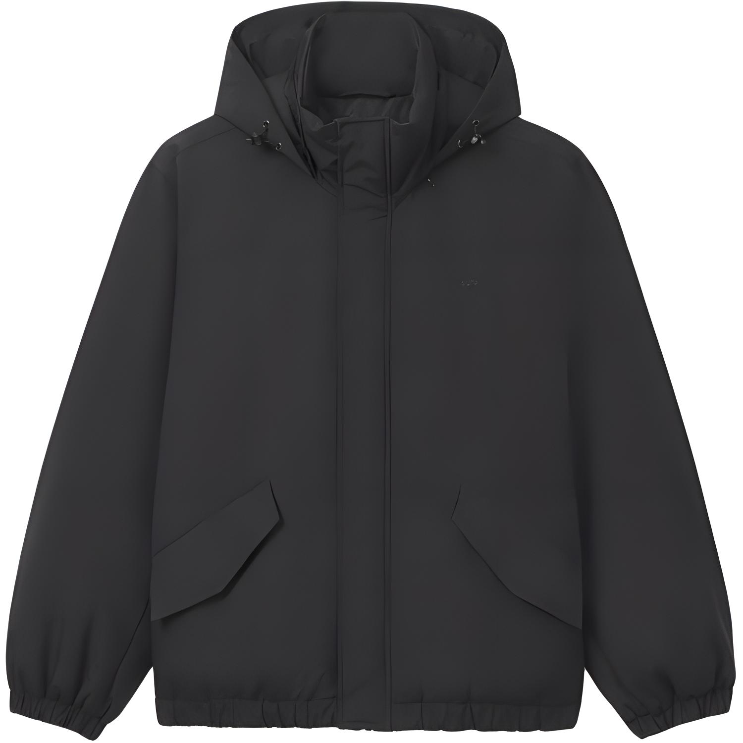 

Levis Упаковываемая куртка-пуховик с капюшоном и длинными рукавами для мужчин верхняя одежда Черный 002HP-0002 XXL