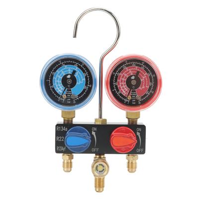 Manifold Gauge G14 Window Enlarged Detachable Air Conditioning Diagnostic Manifold Gauge for R22