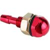 Windshield Sprayer Nozzles, 2pcs Universal Aluminum Alloy Car Auto Front Windshield Wiper Spray Jet Nozzle Replacement Kit(Red)