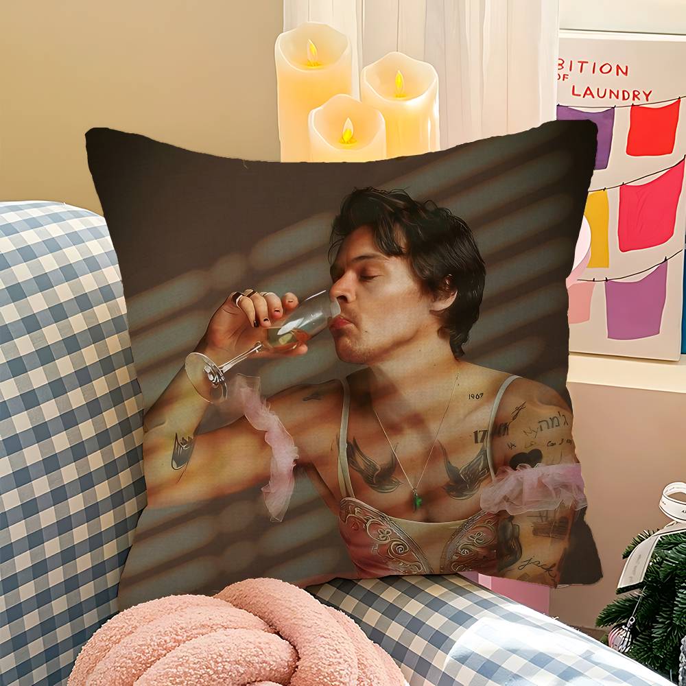 

HHarrys Music SStyles Maple Design Cushion Cover Happy Autumn Harvest decor Holiday Decorati Pillow Cover 30x30 cm