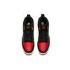 Anta Fabric Synthetic Leather Non-Slip Wear-Resistant Lightweight Mid-Top Sneakers Men Sneakers Black Red White 91948088-4