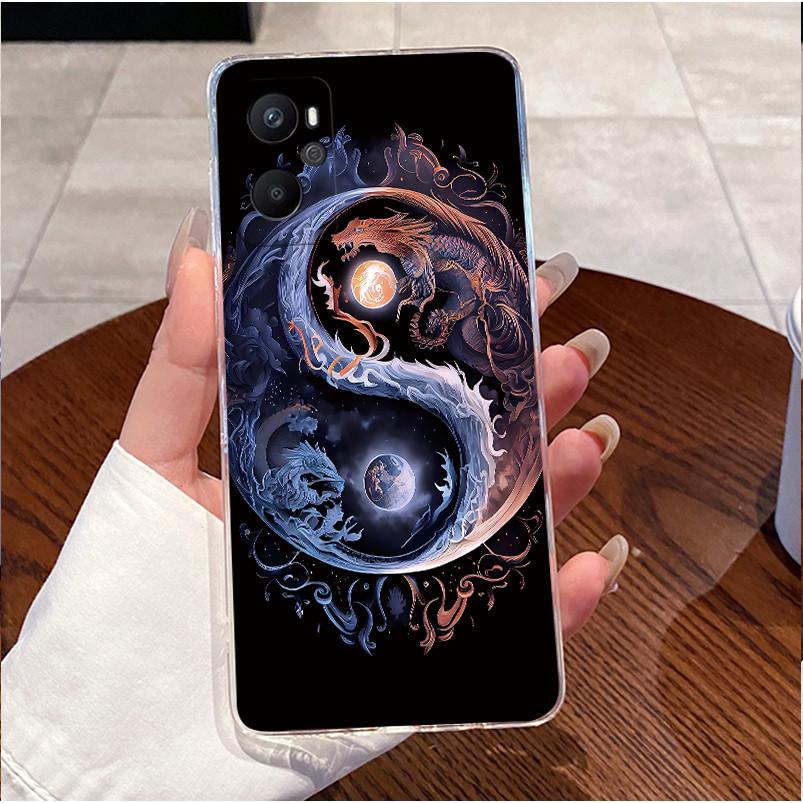 For Oppo A96 4G Case Transparent TPU Luxury Cute Love Heart Rabbit Funny Casing Oppo A96 CPH2333 Phone Case Back Cover Bumper