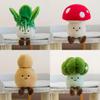 Plush Vegetable Collection Eggplant Mushroom Corn Garlic Gift For Kids