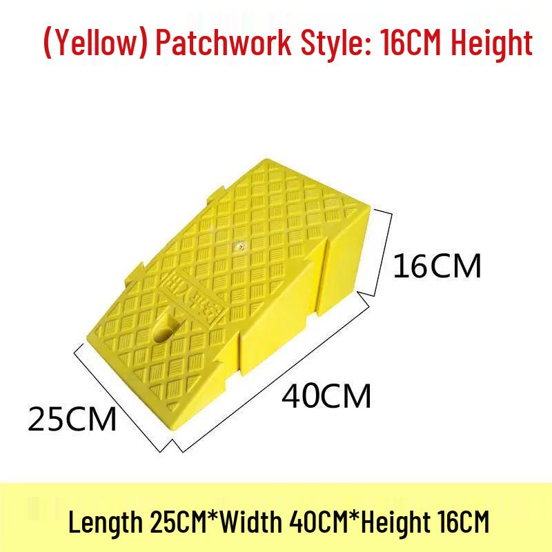 Plastic Car Curb Ramp Threshold Mat for Road Climbing