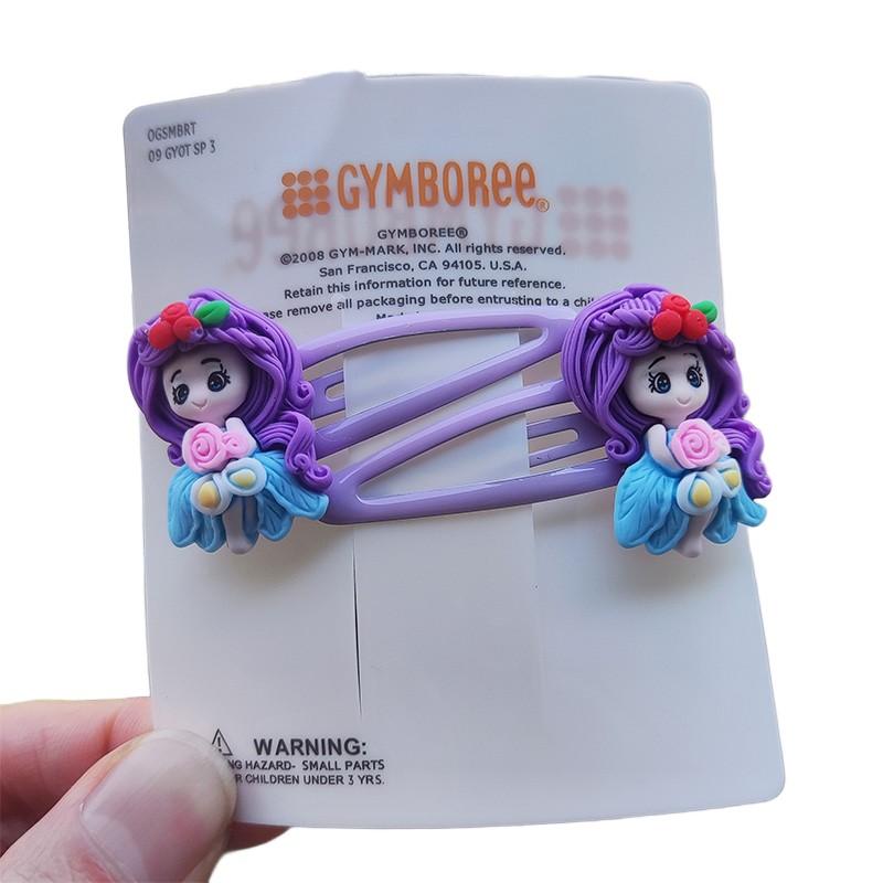 2PCS Dessin Animé Princesse Enfants Élastiques à Cheveux Enfants Chouchous Filles Accessoires Cheveux Mignon Bébé Coiffure