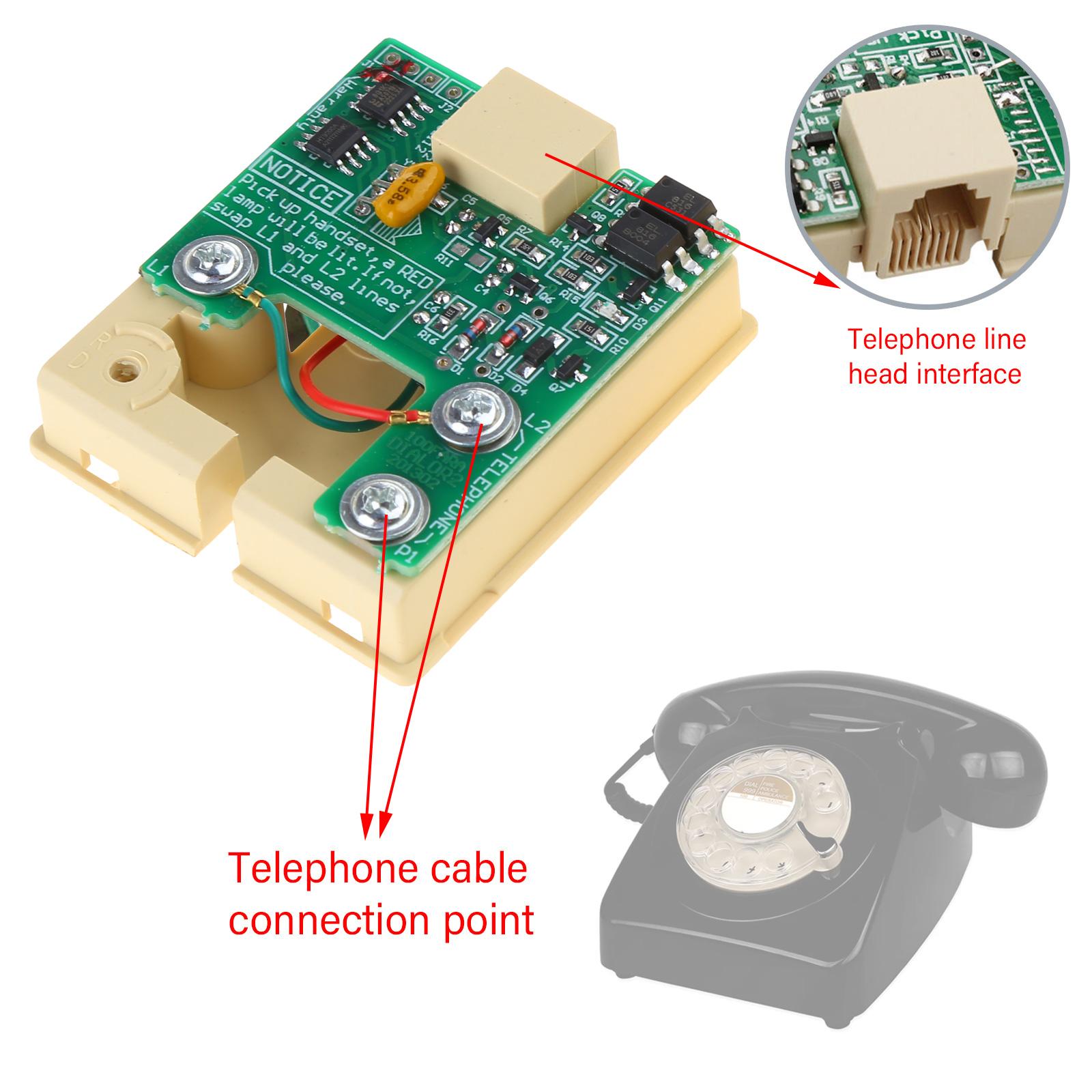 

Конвертер DTMF Імпульсна передача Двотональний багаточастотний телефонний модуль Набір номера Конвертер імпульсних сигналів у DTMF