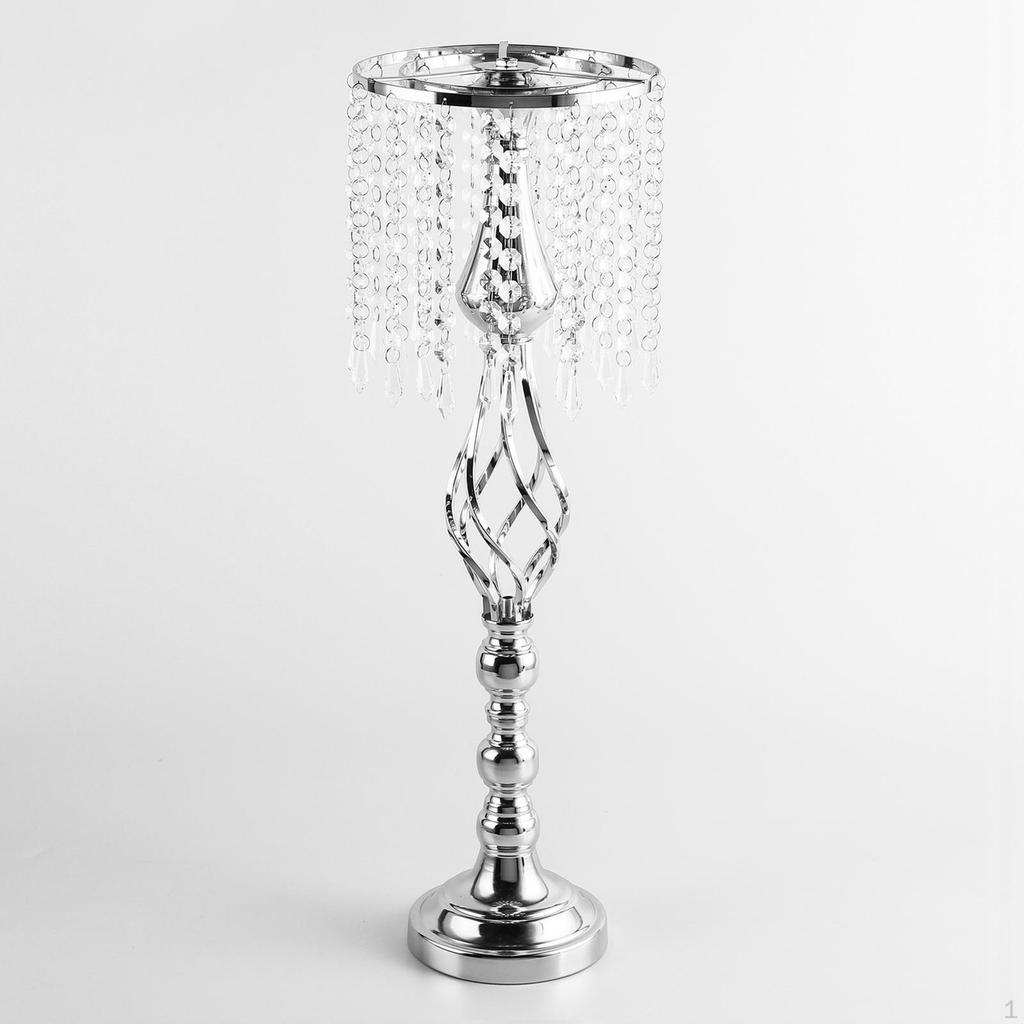 Halter Kerzenständer Tafelaufsatz Figur Metall Säulenkerze Blumenvase Ständer für Jubiläumsfeier