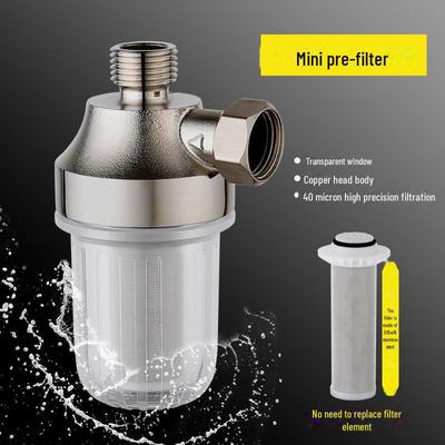 Domowy Zmywalny Filtr Wstępny do Elektrycznego Podgrzewacza Wody i Prysznica - Duży Przepływ, Zapobieganie Osadzaniu się Kamienia.