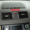 Volvo XC90 03-14 Carbon Fiber Central Console Air Vent Decor Sticker
