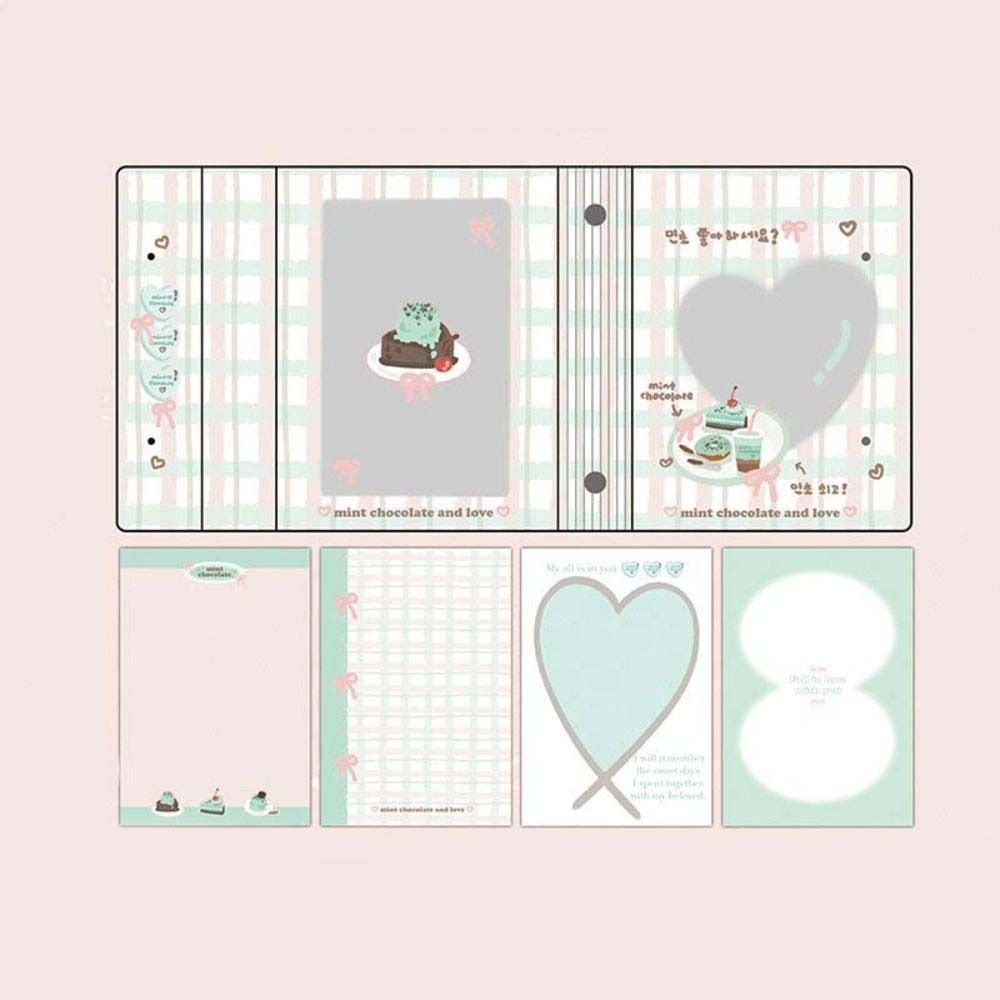Cake M5 A8 Loose-Leaf Notebook Refill Paper Line Refill Spiral Binder Notebook Paper  Stationery