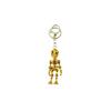 3D Printing 3D Printed Keychain Articulated Joints Pla Material Articulated Skeleton Key Ring Flexible Movement Eco Friendly