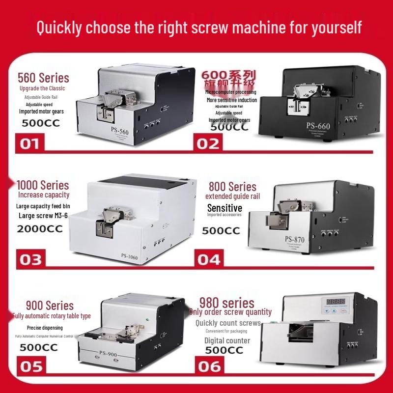 SHEYUE Automatic Handheld Screw Feeder CN plug (adapter included)