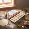 5 Pieces 12Hole Dumpling Former Aluminum Alloy Wrapper Cutter Versatile Pastry Rolling