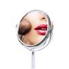 Miroir de maquillage de bureau double face HD en métal grossissant petit miroir de bureau grand miroir rotatif de bureau miroir de vanité