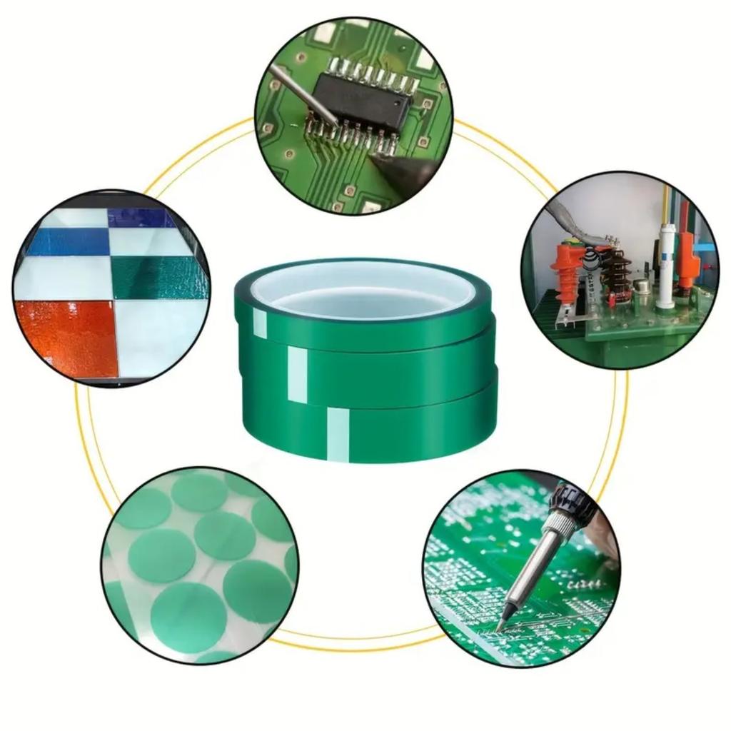 Bandă la Temperaturi Înalte Rezistentă la Căldură Aderență Puternică Fără Reziduuri Bandă Adezivă Izolantă Spray Film Protector Amenajare Interioară