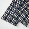 Xiaomi 3-piece Set Of Children's Seasonal Home Clothes For Boys And Girls Checkered Printed Short Sleeved Shorts And Pants Combination