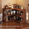 Xiyin Multi-layer Desktop Corner Storage Rack with Cup Holder
