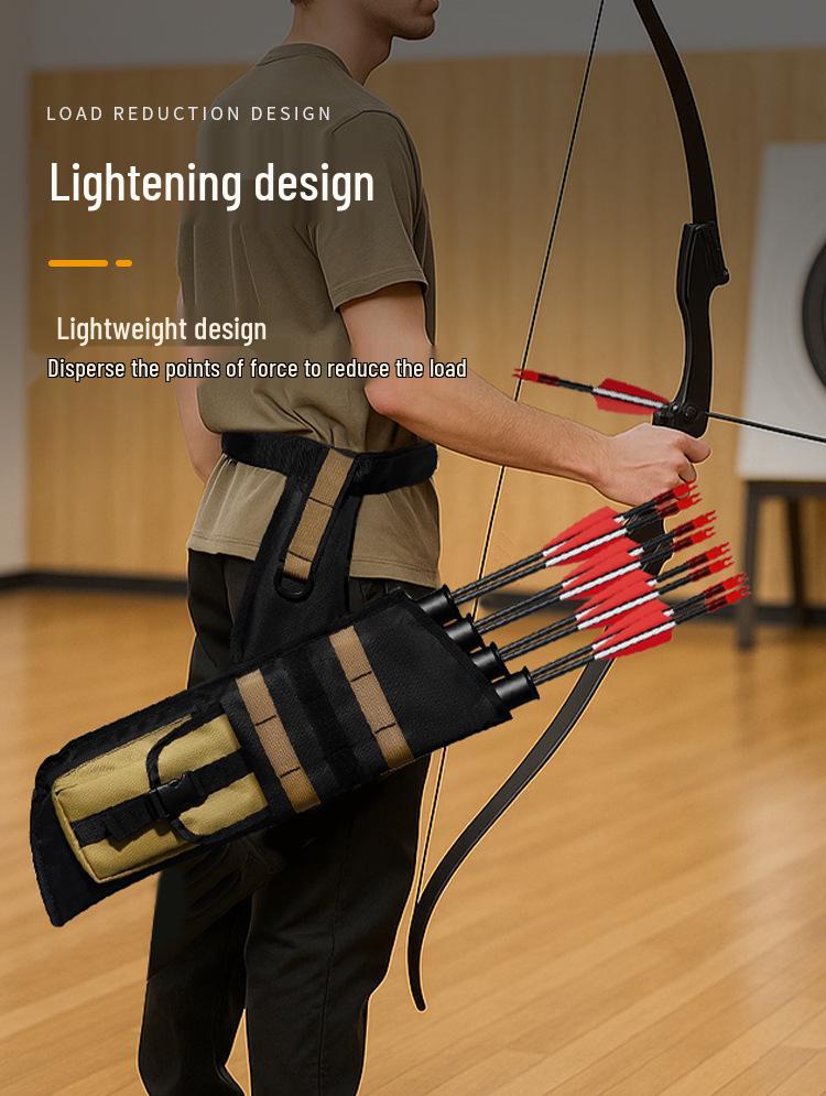 Portable Outdoor Tactical Arrow Quiver Bag for Archery