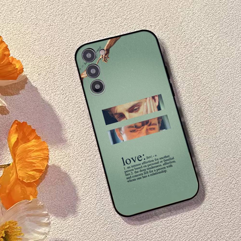 

C-Call Me by Your N-Name Phone Case For Samsung Galaxy A73,A72,A71,A70,A53,A52,A51,Soft Silicone Black Cover Samsung a22 5g