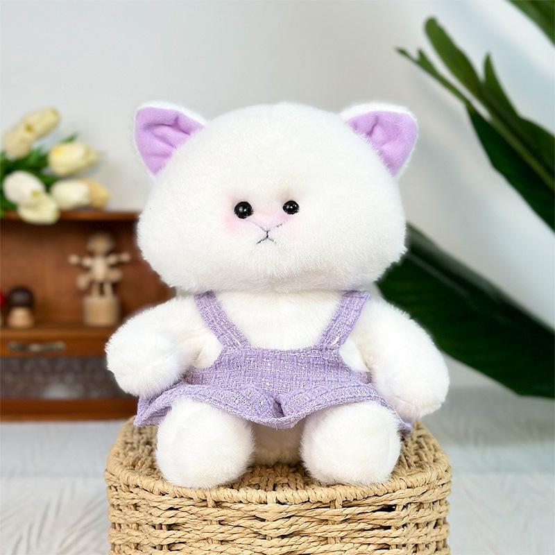 

Marriage Interactive Sprinkler Doll Gentleman Rabbit Мягкая игрушка Doll Милая 8-дюймовая кукла-кролик Doll Grab Machine Doll without ears sitting height 22cm