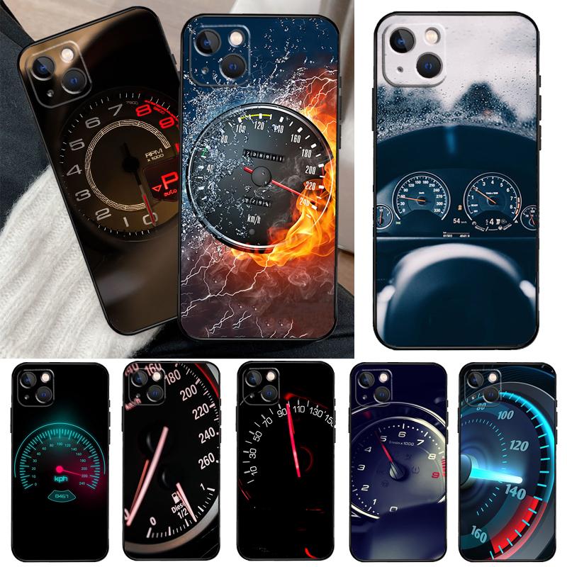 Speedometer Car Case For Xiaomi 15T 14T 13T 14 15 Ultra 17 Pro Max POCO F8 Ultra F5 F6 F7 X5 X6 X7 Pro Cover
