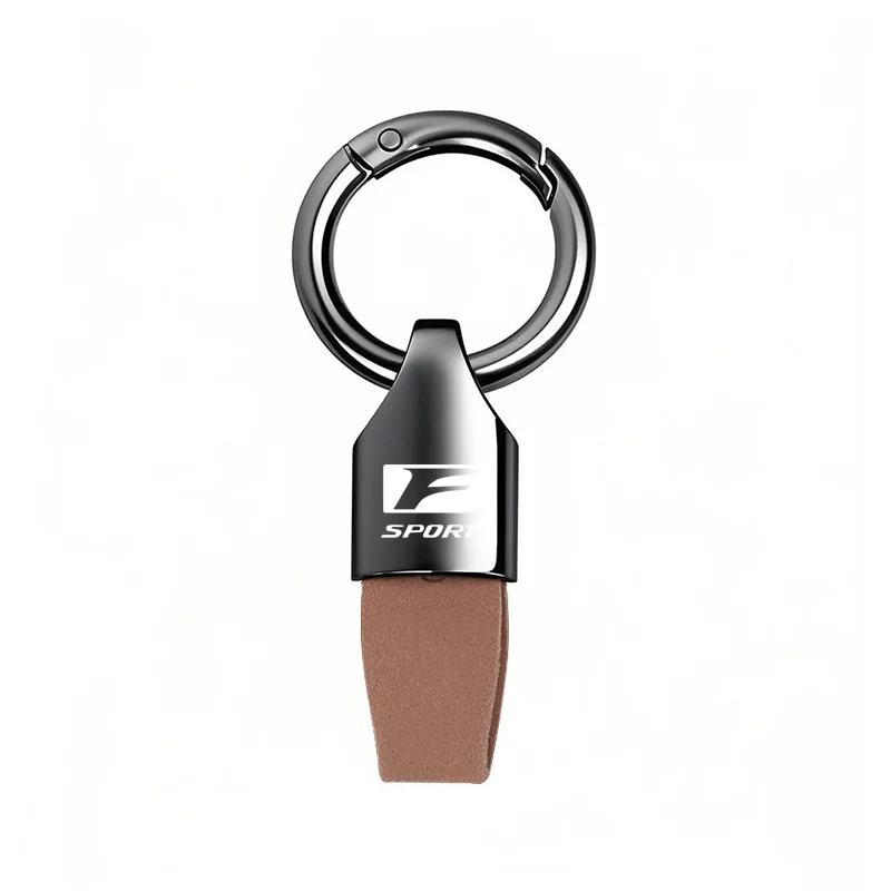 Luxury Men Women Suede/Metal Key Chain Fashion Keychain Key Ring Holder For Lexus LS LC RZ IS350 ES300 GS350 CT200h GX460 LX570