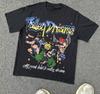 Gun Wielding Angel Graphic TShirt Unisex ShortSleeved Hip Hop Retro Street Y2k Casual Fashion Tops Clothing