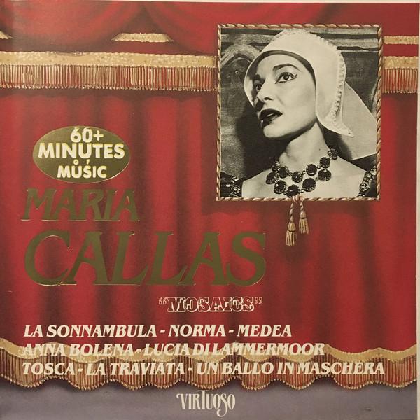 CD MARIA CALLAS - Mosaics 2697112 Virtuoso 1988 Italy Classical Used