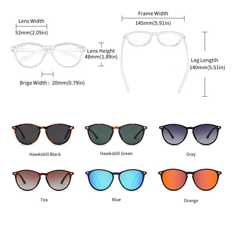 GCV 2021 Ultra Hafif TR90 Güneş Gözlüğü Erkek Kadın Polarize TAC Lens Sürüş Güneş Gözlüğü Kadın Spor Kedi Gözü Kelebek Yuvarlak