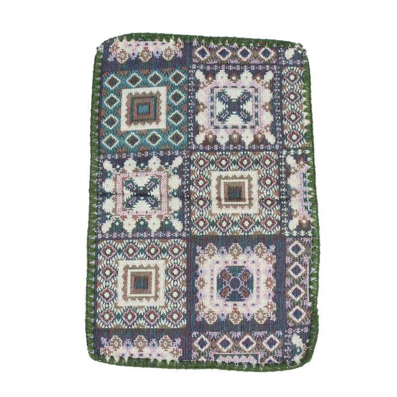 French Oil Painting Style Rectangular Placemat 30Cm*45Cm Living Room Coffee Table Restaurant Desktop Decor Dish Mat