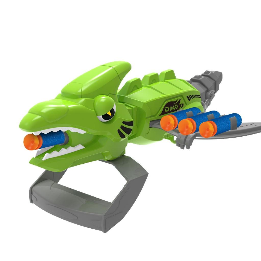 Dinosaur Pterosaur Launch Soft Bomb Toy Pterosaur Launcher Can Stick Suction Cup Target Ejection Boy