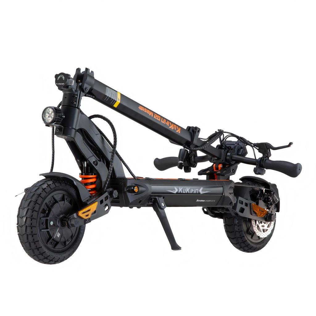 Klappbarer Elektroroller KuKirin G2 Master 2025-Version 1000W*2 Doppelmotor 52V20.8Ah Akku 70km Max. Reichweite 60km/h Max. Geschwindigkeit
