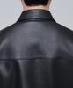 Musinsa Standard Lambskin Oversized Single Jacket [Black]