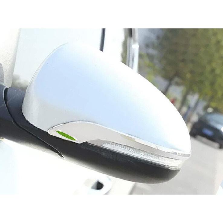 For Hyundai Tucson 2016-2021 Chrome Steel Rear View Mirror Strip Molding Trim