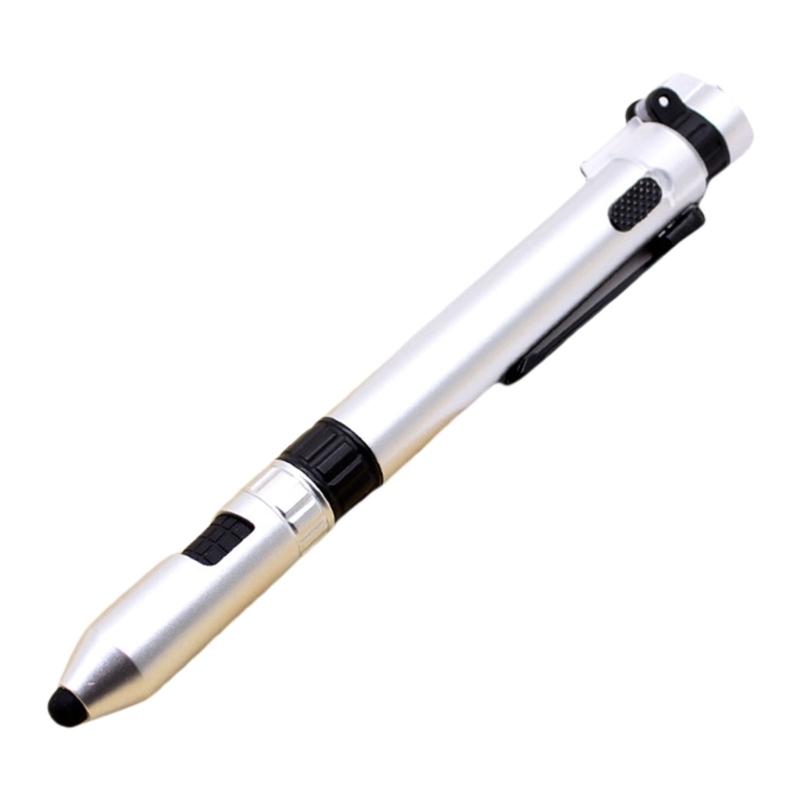 

5 in 1 Multitool Pen Multitool Gadgets Built In Compasses LED Flashlight Screwdriver Touching Screen Pen and Phone Stand