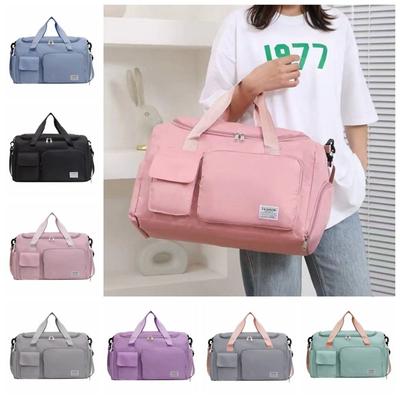 Oxford Nylon Duffle Bag Sturdy Large Capacity Handbag Storage Bag Travel Luggage Bag  Fitness