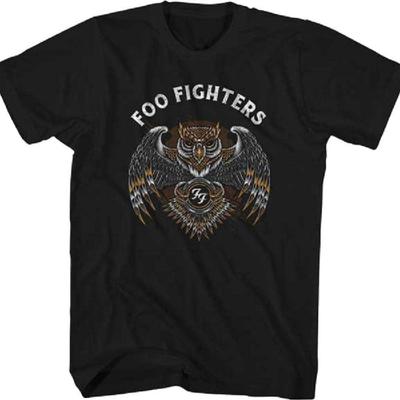 Foo Fighters Standard Owl Pánské měkké tričko