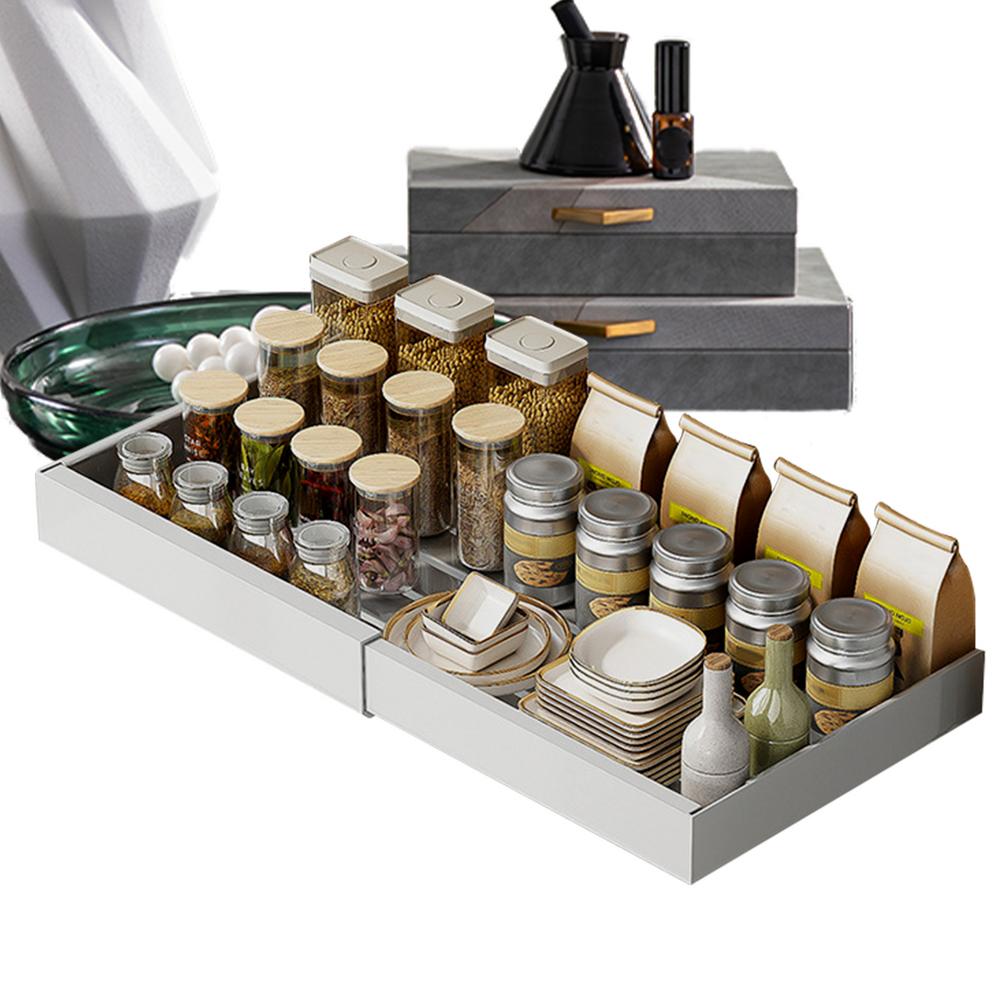 Under Sink Drawers Slide Out Cabinet Shelf Under Sink Cabinet Organizer Sliding Storage Drawer Adhesive Organizer For Bathroom