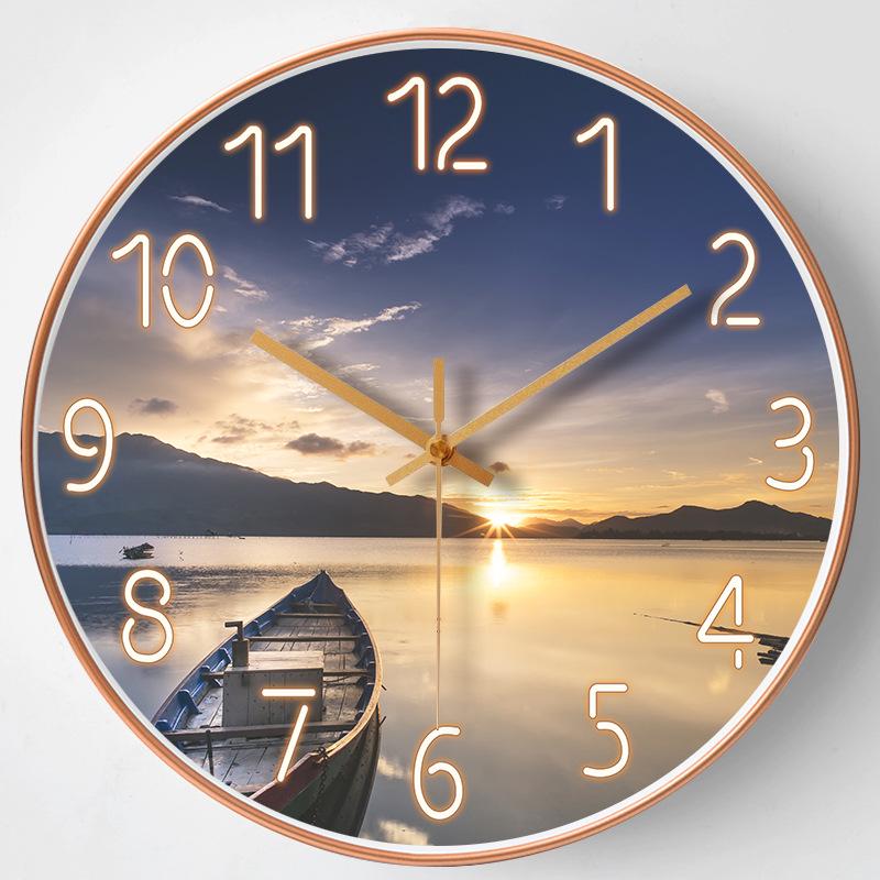 8-inch Fashionable Wall Clock - Creative Living Room Hanging Décor
