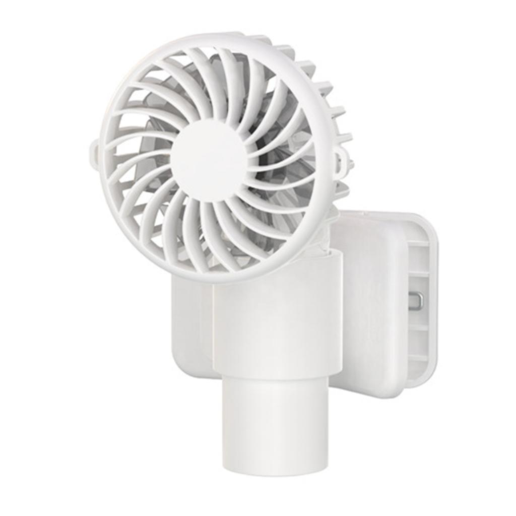 Mini Clip Fan,Portable Fan Hanging Neck USB Rechargeable Fan 3-Speed Small Outdoor Work Camping Waist Fan for Sports Hiking