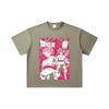 260 GSM Double Yarn 32 Count 100% Cotton Dragon Ball V63 Print Unisex Heavy Cotton T Shirt