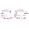 Outdoor Sofa Set with Cushions 7 pcs Natural and Beige