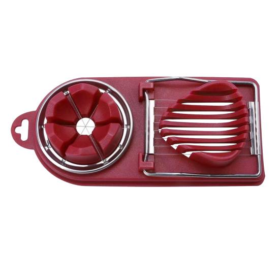 Stainless Steel Egg Slicer Egg Separator Tool for Hard Boiled Eggs & Century Eggs Multifunctional Egg Separators Kitchen Gadget