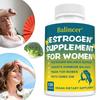 Estrogen Supplement for Women, Capsules with Broccoli Extract, 120 Vegan Capsules