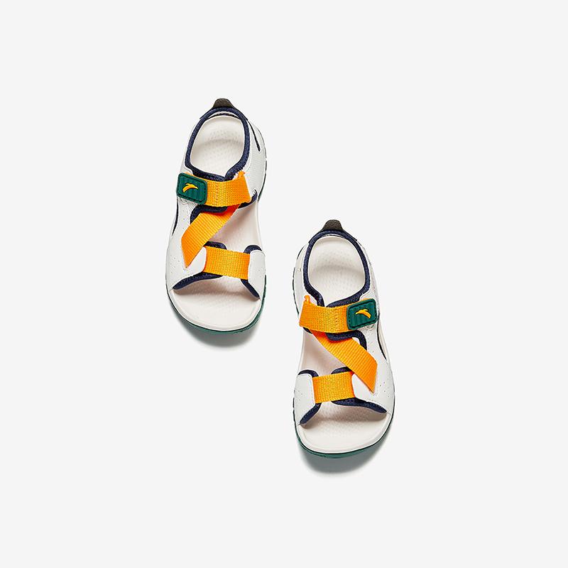 Anta Kids Fabric Synthetic Leather Trendy Fashion Casual Comfortable Versatile Open-Toe Outdoor Beach Shoes Kids Sandals A12529919