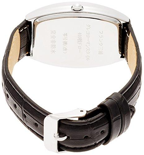 Frank Miura FRANKMIURA Wristwatch Zero Model Greco-Roman Style 400 Undefeated Commemorative Leather Strap Black FM00K-B