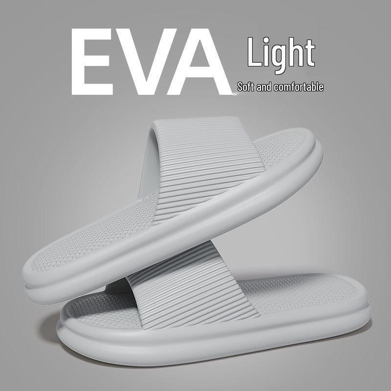 Men's and Women's Non-Slip, Anti-Odor Slippers - Large Size, Indoor/Outdoor Summer Use