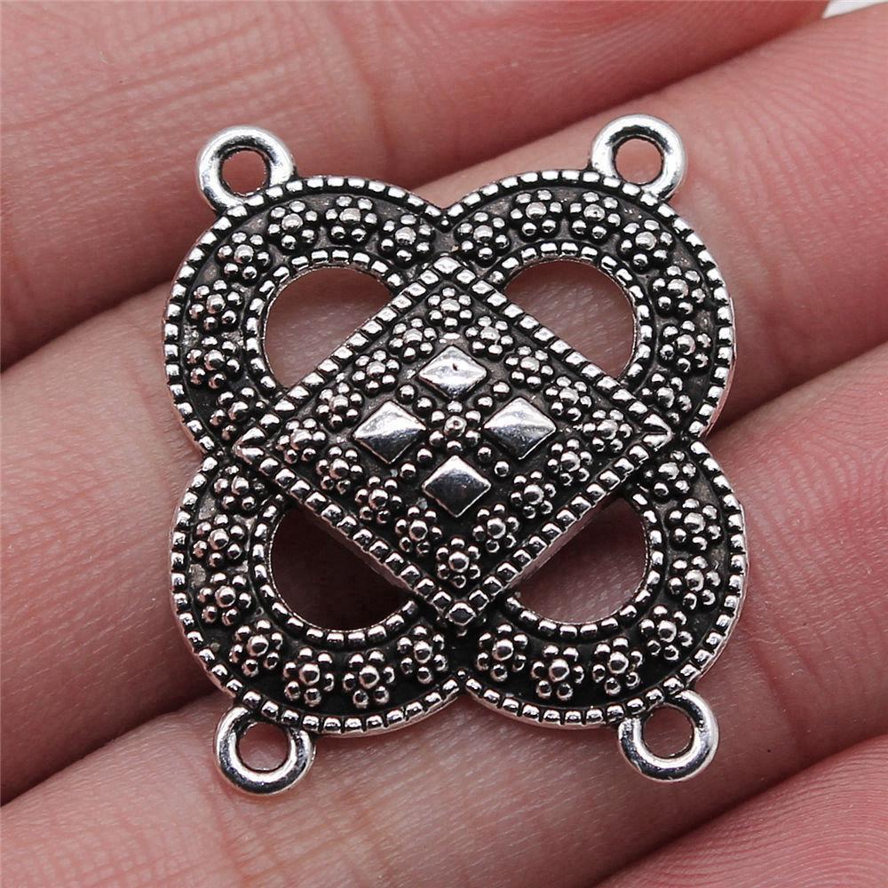 Accessories Parts Four-Hole Necklace Connector Wedding Jewelry Findings TA023