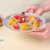 6Pcs Animal Cat Paw Fruit Fork Mini Cartoon Children Snack Cake Pick Toothpick