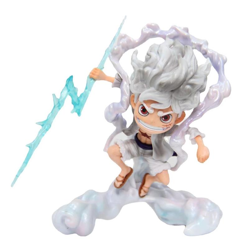 

Цельная аниме-фигурка Бог Солнца Ника Луффи Шестерня 5 Q версия статуя фигурка модель кукла украшения коллекция игрушки подарки